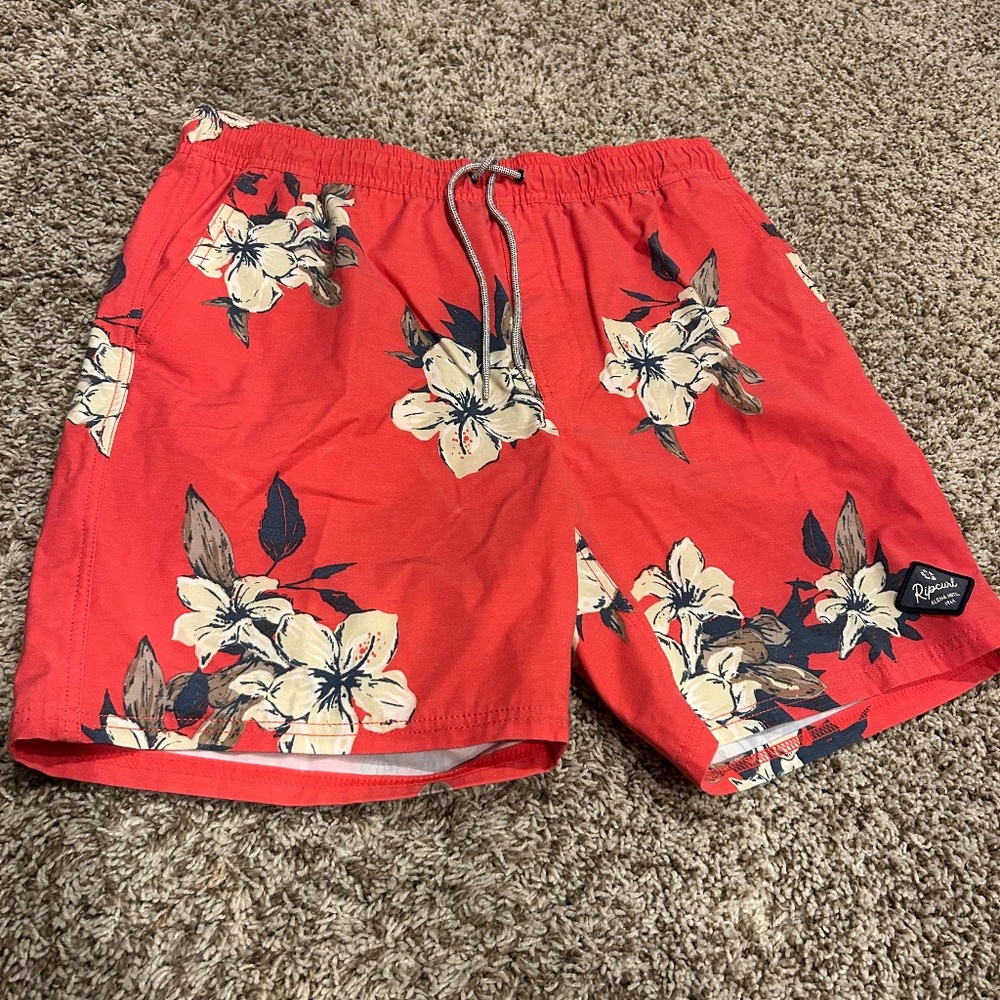 Rip Curl Laydays Lifestyle Floral Board Shorts Size Medium